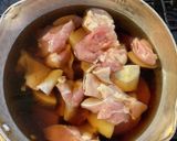 鶏里芋と鶏の炊いたん作り方2写真