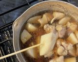 鶏里芋と鶏の炊いたん作り方3写真