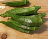 オクラの胡麻和え作り方1写真