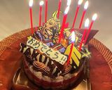 ヒロアカ オールマイト☆バースデーケーキ作り方6写真