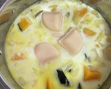 秋鮭と南瓜の食べる　　シチュー作り方5写真