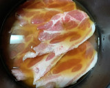 豚の生姜焼きで炊き込みご飯【２人分】作り方2写真