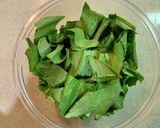 ほうれん草とコーンのツナ胡麻サラダ作り方1写真