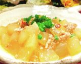 レンチンで簡単✨豚挽肉入りトロミ大根煮作り方5写真