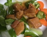 我が家の焼鳥缶詰と野菜のレンチン混ぜ作り方3写真
