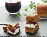 珈琲&あんクリーム最高。米粉台湾カステラ作り方15写真