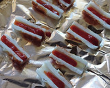 おうち居酒屋★ちくわのひとくちピザ作り方3写真