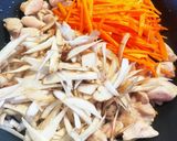 炊飯器de鶏とごぼうのおこわ作り方3写真