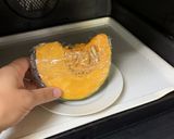 免疫力レシピ!旬のかぼちゃと豚肉の炒め物作り方2写真