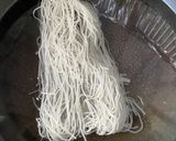 帆立貝柱汁ビーフン　ワカサギかき揚げ作り方1写真