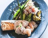 62℃たんぱく質と野菜の冷製トマトパスタ作り方40写真