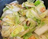 簡単冷凍サラダ海老と白菜のチリ炒め作り方7写真
