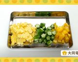 \大同電鍋レシピ/夏野菜のコンソメゼリー作り方1写真