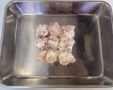 なすと鶏肉の甘酢炒め作り方1写真