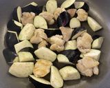 なすと鶏肉の甘酢炒め作り方4写真