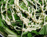 きゅうりと水菜のマヨハチミツ梅和え作り方4写真