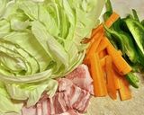 さっぱり塩味・ポテトチップスで焼きそば作り方1写真