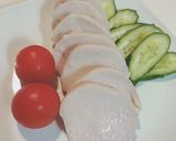 レンジで簡単鶏ハム作り方6写真