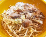 もち入りとろけるお好み焼き♬つけだれで作り方3写真