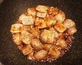 こんにゃくの甘辛煮作り方4写真