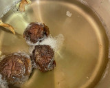 冷凍レンコン、ごぼう、さつま揚げの煮物作り方2写真