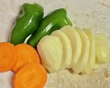 マヨ・ポン・ごま de 蒸し鶏作り方1写真