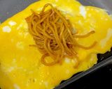 お弁当おかずにオムそば作り方4写真