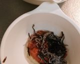 ホウレン草梅肉和え作り方1写真