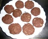 おから＋ココア＋バナナのクッキー作り方5写真