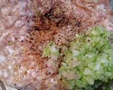 豚挽肉で蒸し春巻き★エスニック作り方2写真