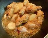 鶏手羽元と長芋の甘辛煮作り方5写真