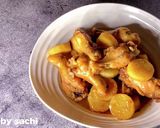 鶏手羽元と長芋の甘辛煮作り方7写真
