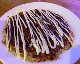 挽肉で簡単お好み焼き作り方5写真