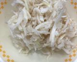 切干大根とツナの和え物☆給食メニュー作り方1写真
