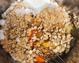 （低糖質）簡単オートミールのパン作り方1写真