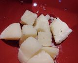 葉っぱサラダにやっぱりこれ！粉チーズ作り方4写真