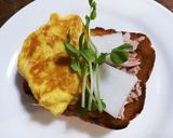 べったら和風ツナたまトースト！作り方3写真