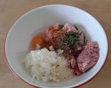 ビストロみたい♡鶏軟骨入りハンバーグ作り方4写真
