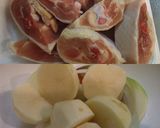 チキンコンソメで簡単☆チキンのポトフ作り方1写真