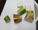 マコモダケと生きくらげの炒めもの作り方1写真