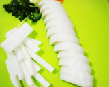 蒲鉾とお野菜を豆板醤マヨネーズで作り方1写真