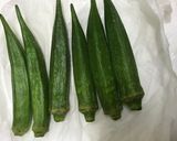 冷凍オクラ（解凍し）スライス醤油づけ作り方2写真