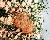 パクチー白あえ作り方4写真