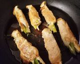 簡単♪︎きのことねぎのチーズ肉巻き♡♡♡作り方4写真