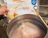冷凍ストック用.楽チン鷄胸肉ホロホロ茹で作り方2写真