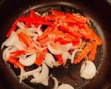 野菜だけでも出汁を効かせて焼きうどん作り方3写真