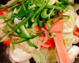 野菜だけでも出汁を効かせて焼きうどん作り方4写真
