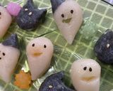 びっくり!ハロウィンおばけ白玉 金平糖入作り方7写真