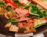 野菜だけでも出汁を効かせて焼きうどん作り方5写真