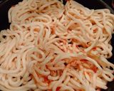 野菜だけでも出汁を効かせて焼きうどん作り方7写真
